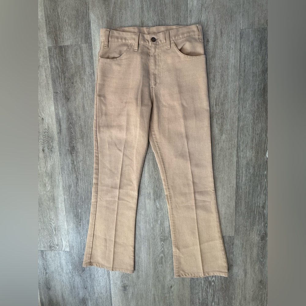 Vintage 1979 Levis Black Tab Stay Press Flares Made In Usa